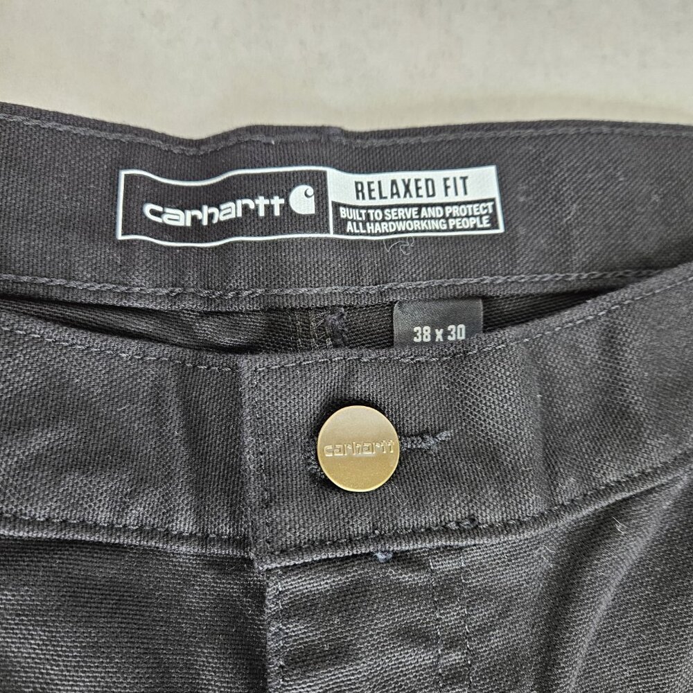 Carhart BN334-M Rugged Flex Relaxed Fit 38x30 Utility Work Pant Pants New - Picture 7 of 7